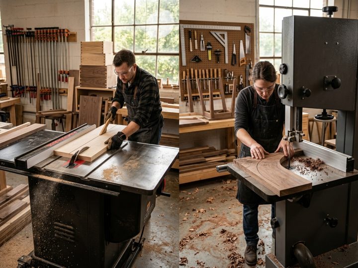 Table Saw vs Band Saw: Which Should You Buy First?