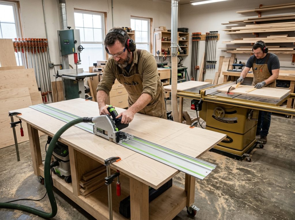Track Saw vs Table Saw