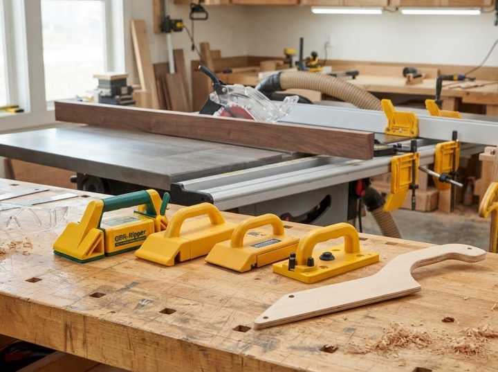 Best Table Saw Push Sticks & Push Blocks (2026): Top Picks for Safer Rip Cuts