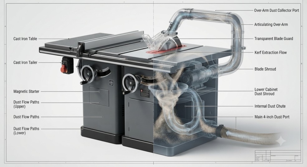 Best Table Saws With Dust Collection