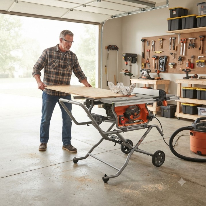 Ridgid R4514 10-Inch Table Saw Review