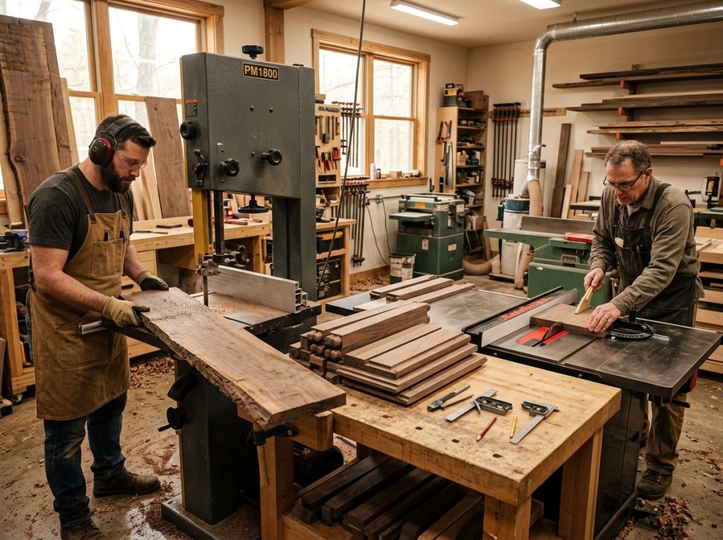 Table Saw vs Band Saw