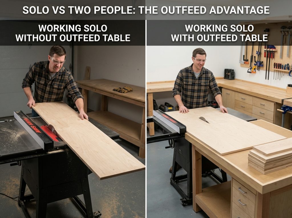 Best Table Saw Outfeed Tables