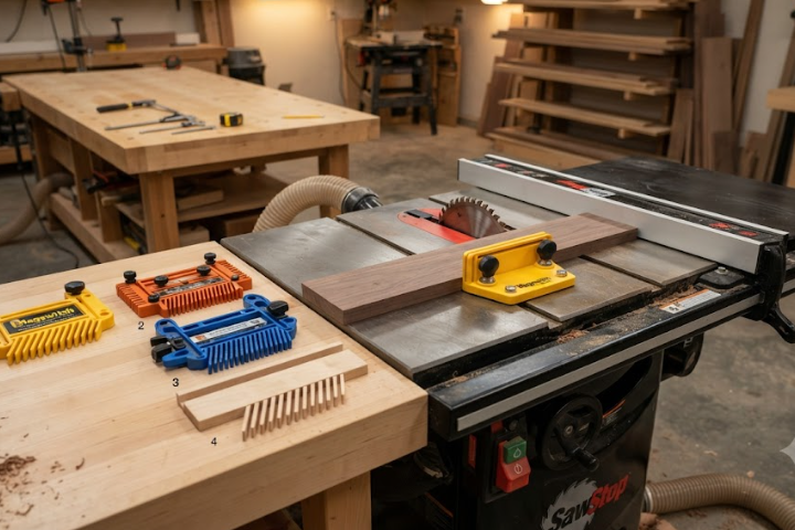 Best Table Saw Featherboards of 2026 (+ Placement Guide & DIY Plan)