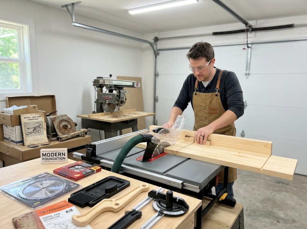 Radial Arm Saw vs Table Saw