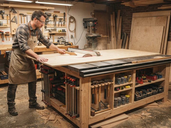 Best Table Saw Outfeed Tables (2026) + Free DIY Plans
