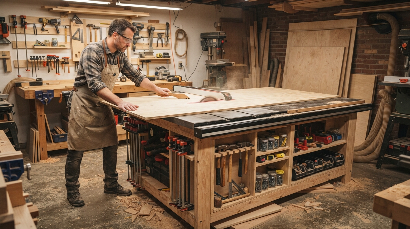 Best Table Saw Outfeed Tables (2026) + Free DIY Plans