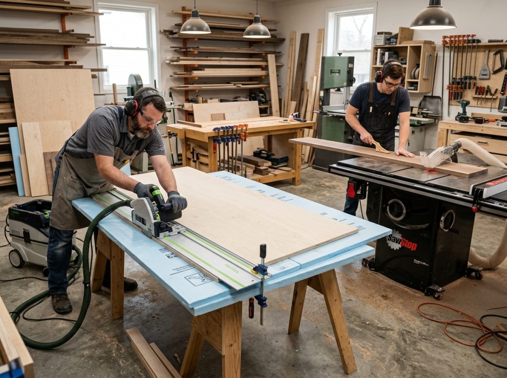 Track Saw vs Table Saw