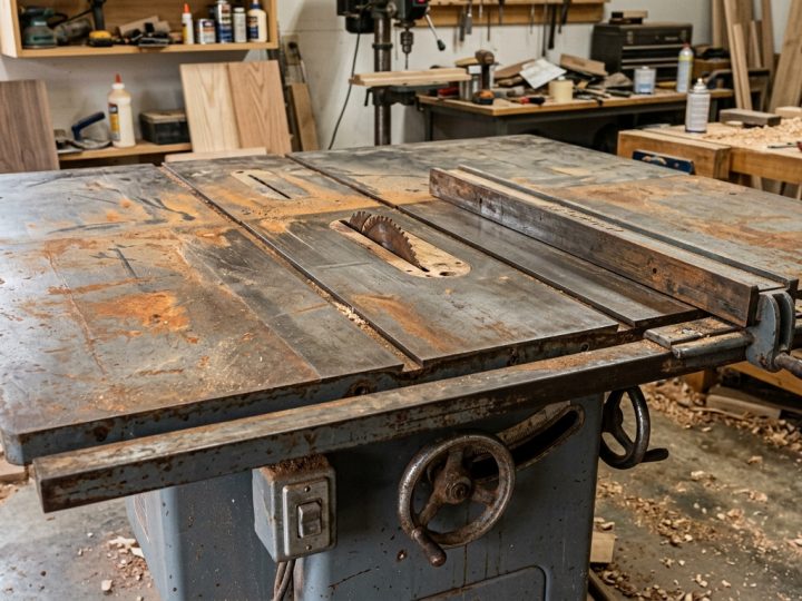 How to Remove Rust From a Table Saw: A Step-by-Step Guide
