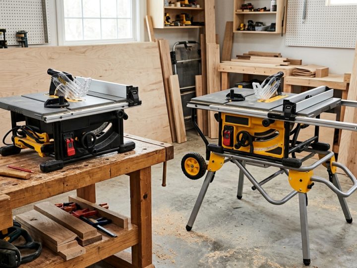 Portable Table Saw vs Jobsite Table Saw: What’s Actually Different