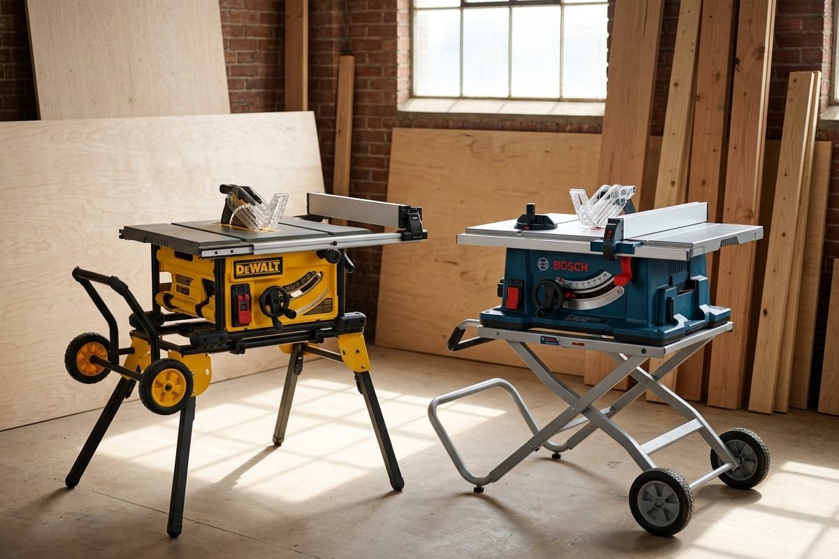 DeWalt vs Bosch Table Saw