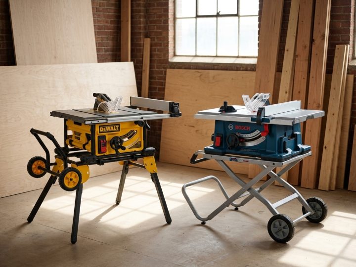 DeWalt vs Bosch Table Saw: DWE7491RS vs 4100-10