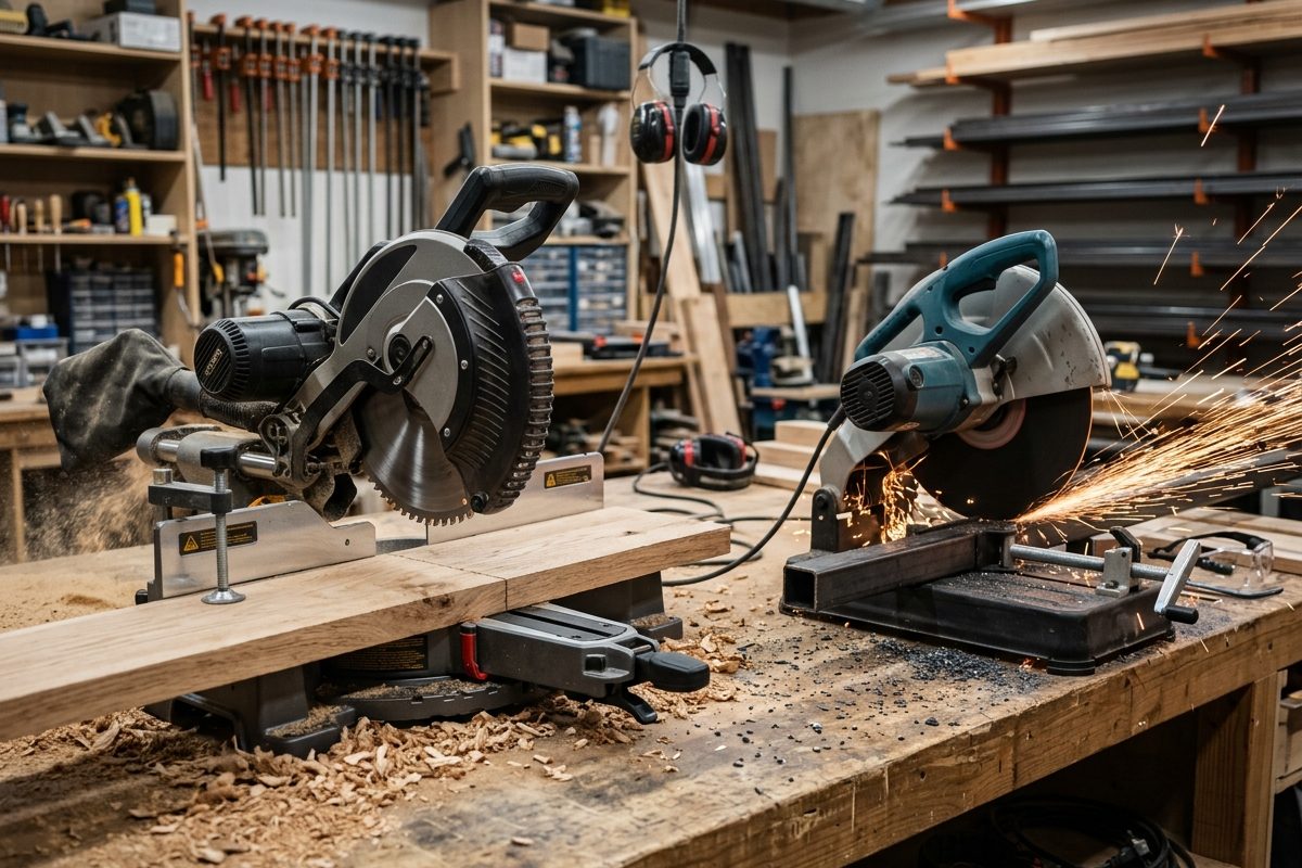 Miter Saw vs Cut-Off Saw