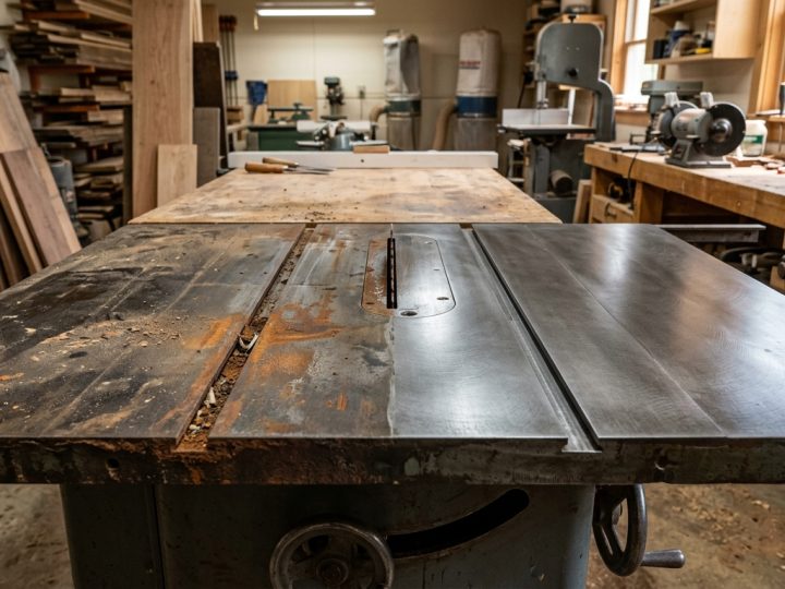 How to Clean a Table Saw Metal Surface: Step-by-Step Guide