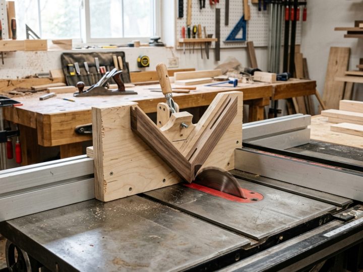 Table Saw Spline Jig: How to Cut Stronger Miter Joints