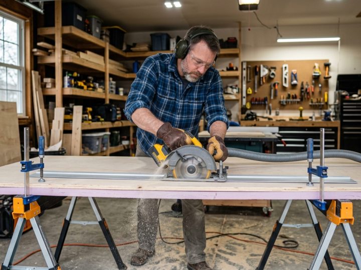 How to Use a Circular Saw Without a Table: Easy Setup Guide