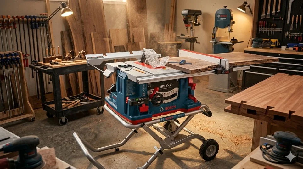 Bosch Reaxx Table Saw Review – GTS1041A